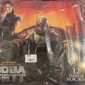 Star Wars Boba Fett 12 days of socks and ramp